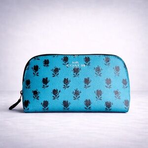 Coach Badlands Cosmetic Case (Blue/Black) 2016